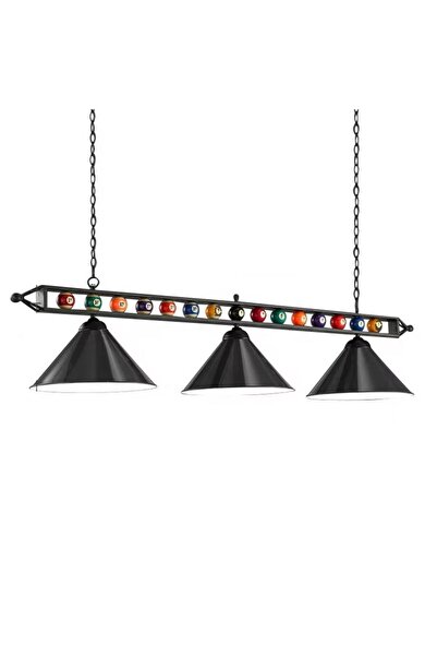 YALLA HomeGym 58" Billiard Light for 7' 8' 9' Pool Table, Hanging Billiards L...
