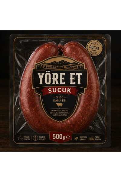 yöresel 500 Gr soğuk zincir gönderim fermente kasap sucuk