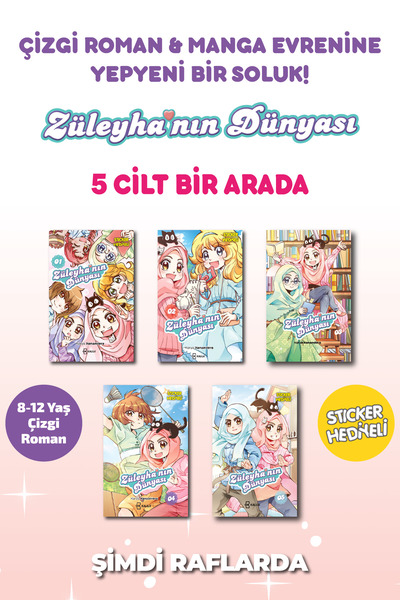 KALİLA Züleyha’nın Dünyası Çizgi Roman Seti