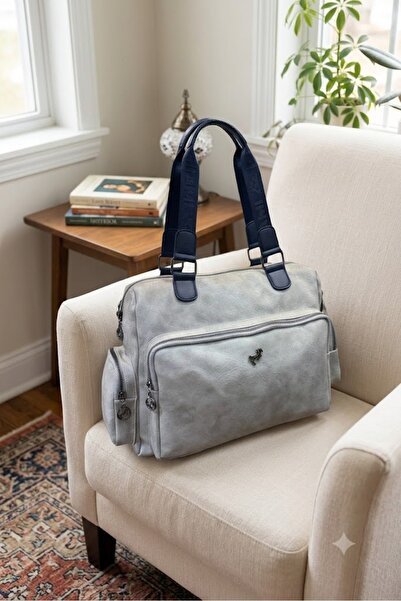 Miami Polo Club Large Leather-Look Shoulder Bag Suitable for Sports, Travel, ...
