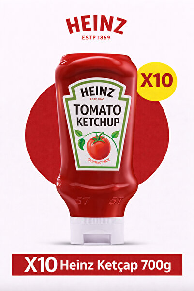 Heinz X10 Ketçap 700g
