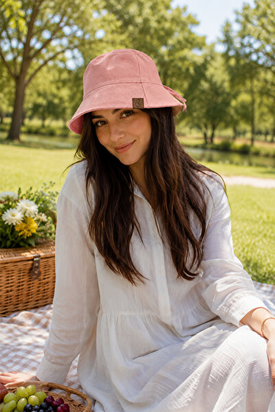 ilays beauty Anne Model Uv Güneş Korumalı Çift Taraflı Bucket Şapka
