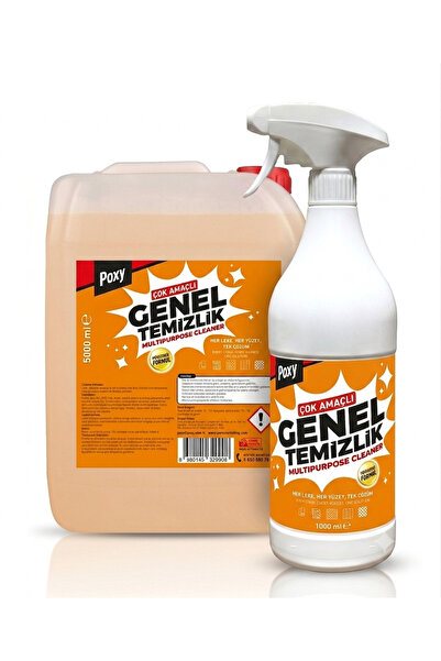 Poxy Genel Temizlik Leke Çıkarıcı 6 Lt Pimapen, Halı, Koltuk, Deri Ve Tekstil...