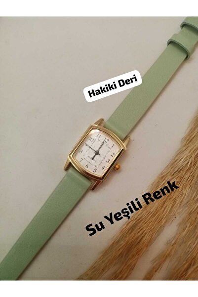 Brality New Season Vintage Design - Women's Wristwatch with Gold Color Case, ...