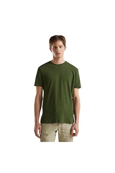 Benetton Men's T-Shirt Ben.39Ivu104I