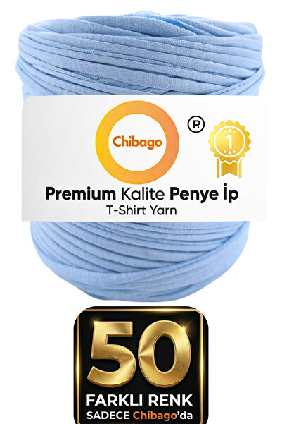 Chibago Bebe Mavi 003 Penye Ip Büyük Boy 650 gr 130 Mt Örgü Ipi