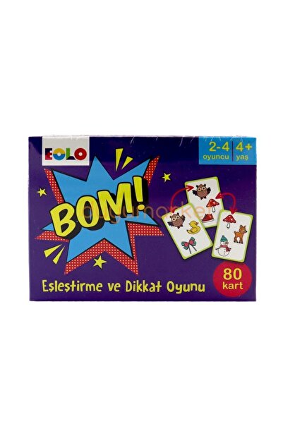 DuyuMarket Eolo Bom Eşleştirme Ve Dikkat Oyunu