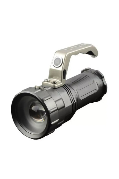 OEM Lanterna Argintie cu MANER Max 800 Lumeni cu Zoom
