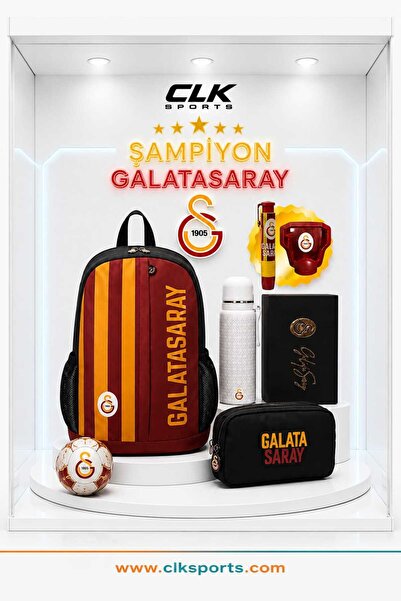 Galatasaray Sportsman - School Bag, Licensed Pencil Case - Thermos Flask Set ...