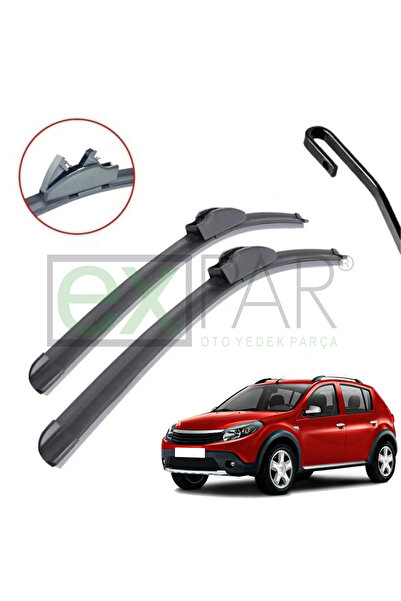 EXPAR OTO DACİA SANDERO ÖN CAM SİLECEK SÜPÜRGESİ TAKIMI 2008 - 2012 MODEL SAN...