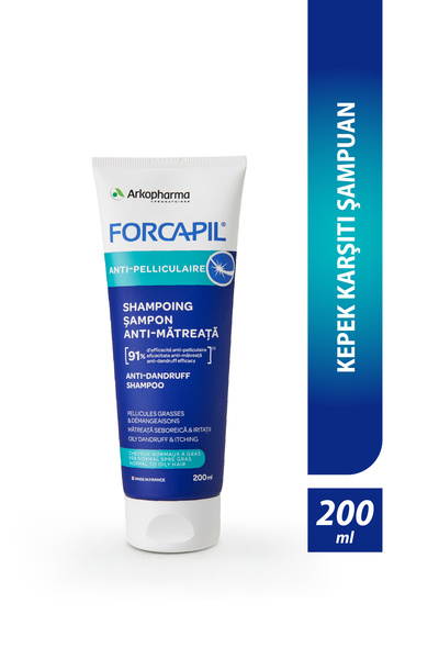 Arkopharma Forcapil Anti-Pelliculaire Shampoo - Kepek Karşıtı Şampuan