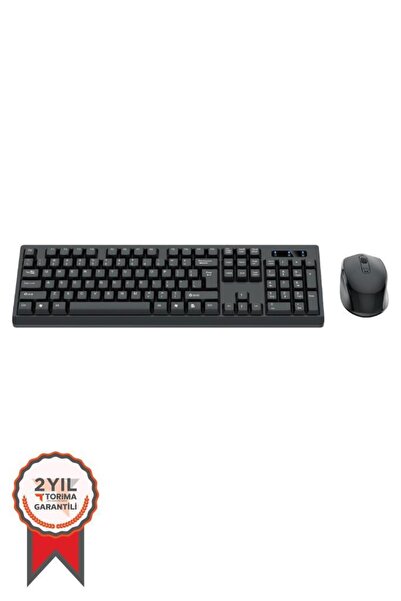 Torima Kablosuz Q Klavye Mouse Seti TMK01 Siyah