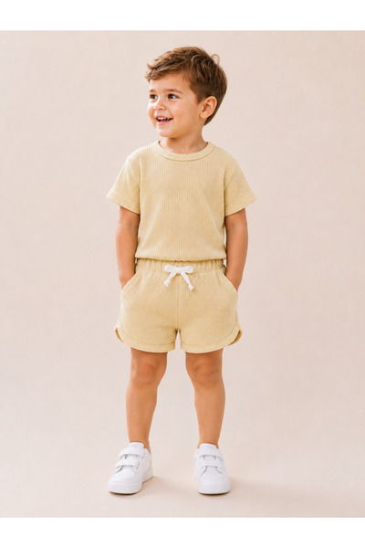 Peri Masalı Baby/Child Basic Shorts Set