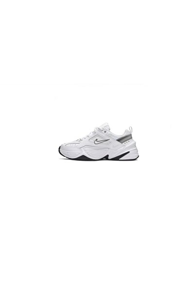 Nike M2k Tekno Leather Unisex Reflector Sneaker Hakiki Deri Beyaz Spor Ayakkabı