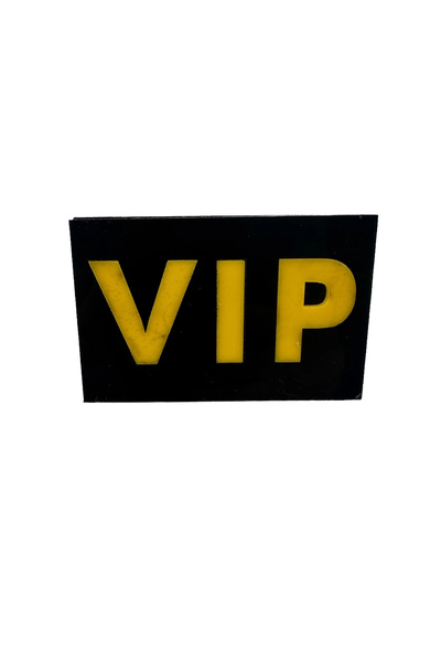TKY مصراع أسود VIP - شارة لولبية
