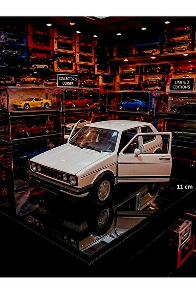 OYUNCAKSAHİLİ Volkswagen Golf 1 Gtı Klasik Diecast 11cm Metal Araba Kapılar A...