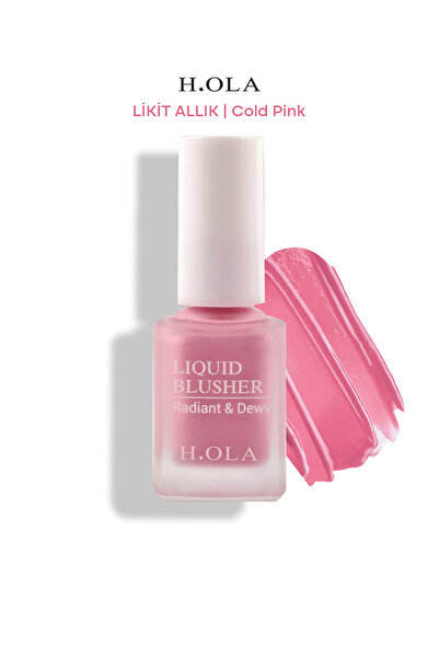 h.OLA Likit Allık | LIQUID BLUSHER COLD PINK | Kalıcı Yüksek Pigmentli | Cold...