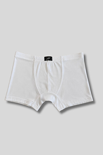 ADA Erkek Beyaz Bamboo Boxer