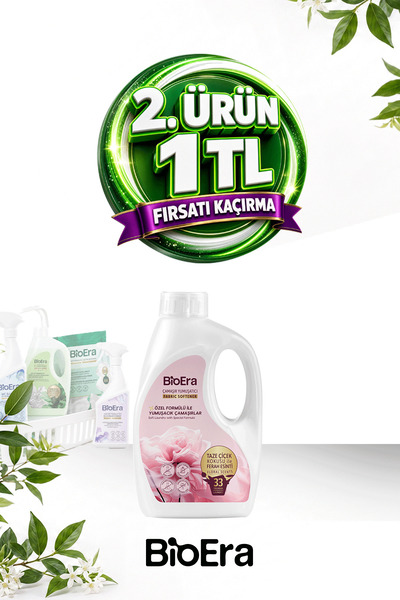 BioEra Yumuşatıcı Taze Çiçek Kokulu Ferah Esinti 1500ml 33 Yıkama