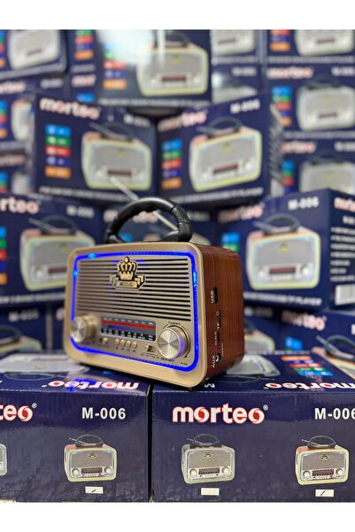 Manessa 301 Nostalji Bluetooth Radyo Usb Sd Mp3 Player Pra-157