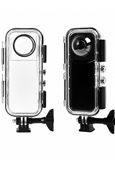 outfire Insta360 X5 Aksiyon Kamerası için 45M Su Geçirmez Kılıf, Koruyucu Sua...