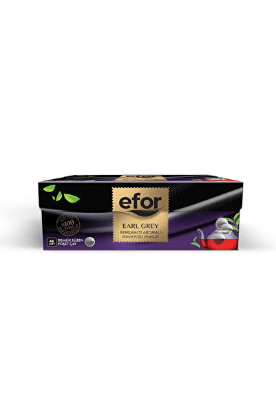 Efor Earl Grey Demlik Poşet Siyah Çay - 48'li