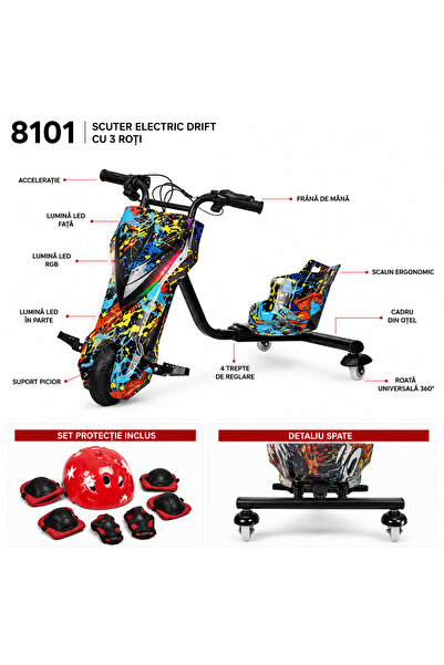OEM Tricicletă electrică de drift