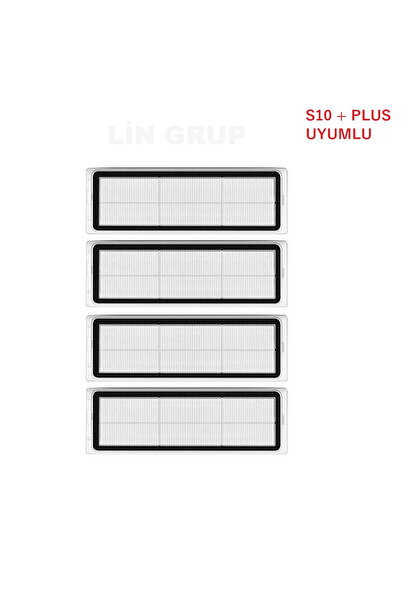 LİN GRUP XIAOMI S10+ Plus - 4 τεμάχια BHR6368EU Συμβατό με φίλτρο Hepa