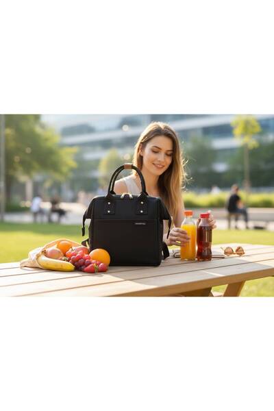 beautiful bag Термоизолирана водоустойчива термочанта Чанта за храна за обяд ...