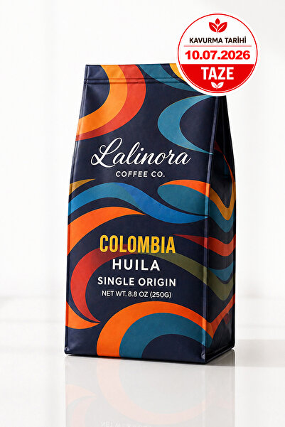 Lalinora Coffee Co Colombia Huila Çekirdek Kahve 250G Espresso & Filtre - SCA...