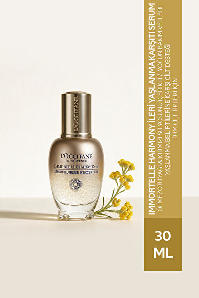 L'Occitane Immortelle Harmony İleri Yaşlanma Belirtileri için Serum, Ölmezotu...