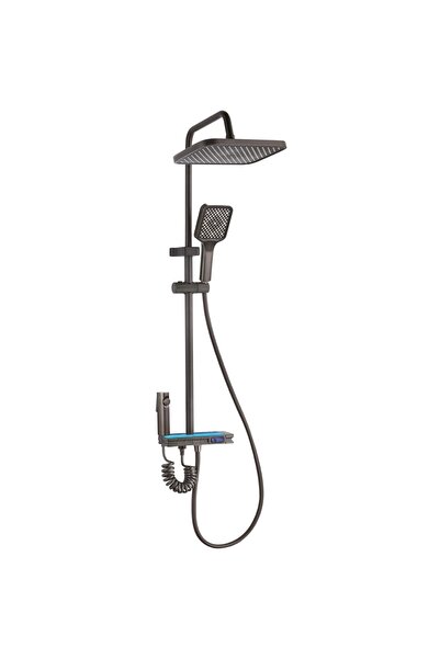 Freddo Set dus cu Afisaj Digital SN-5020NG, 4 Setari Dus, Efect de Ploaie, Me...