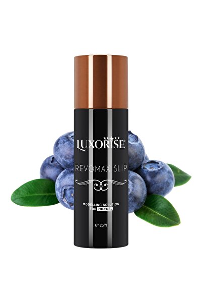 LUXORISE Soluție de modelare Polygel RevomaxSlip, Afine 120ml