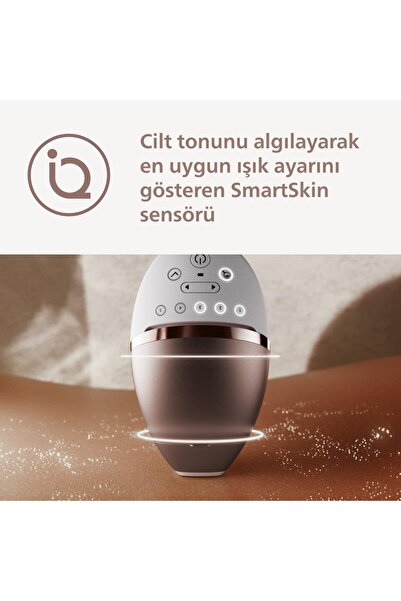 Philips 3 Akıllı Başlıklı ( Yüz,Vücut, Hassas Bölge) Epilasyon Cihazı, Cilt T...