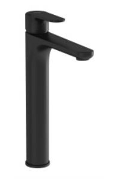 VitrA Artema Root Round Lavabo Bataryası A4270736 Çanak - Mat Siyah
