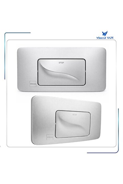 VitrA 426243YP Kumanda Paneli Mat Krom (790-5085 Ön Kısım)