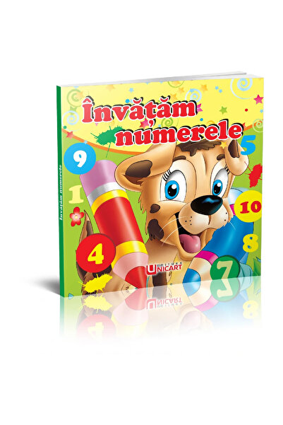 Editura Unicart PLIANTE- INVATAM NUMERELE, 12 pagini