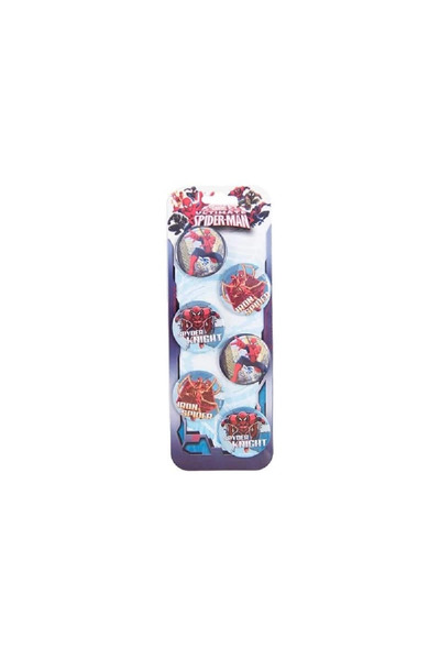 OEM Set 6 insigne Spiderman