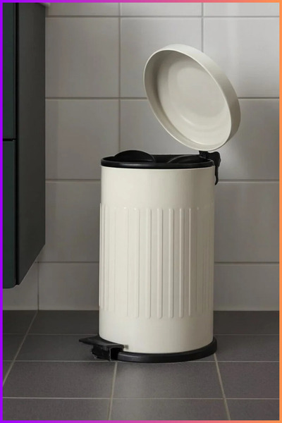 Begin Power Vintage 16 Lt Yavaş Kapanır Kapaklı Ofis Mutfak Banyo Balkon Çöp ...