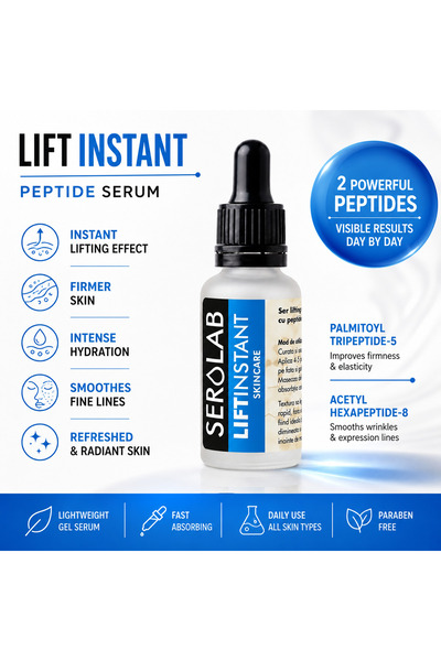 SEROLAB Efect BOTOX ultra rapid LIFTINSTANT SERUM CU PEPTIDE