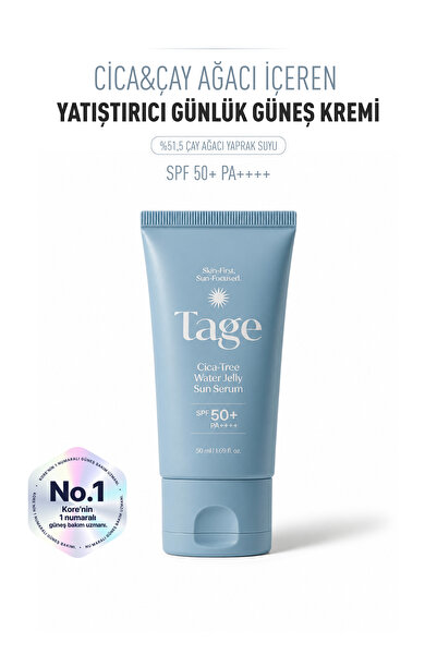 TAGE Cica-Tree Water Jelly Sun Serum Spf50+ Pa++++ |   Moisturizing and Sooth...