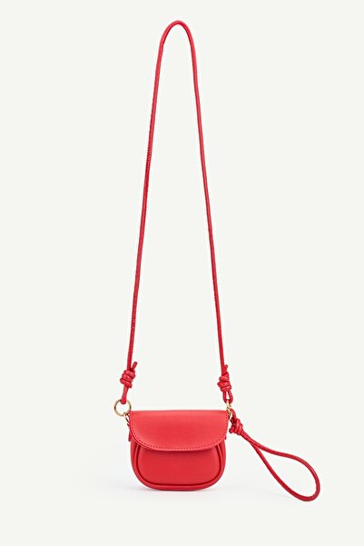 SHAKA Red Shk306 Adjustable, Knot Detail Strap, Mini, Women's Hand, Arm and S...