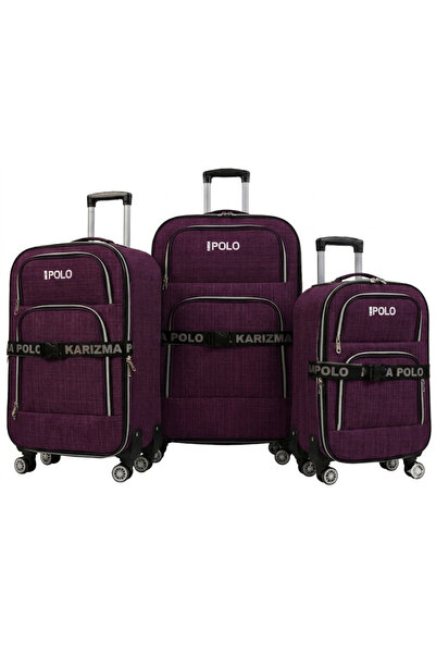 KARİZMA POLO With Safety Straps - Waterproof Fabric - 4 Wheels - with Bellows...