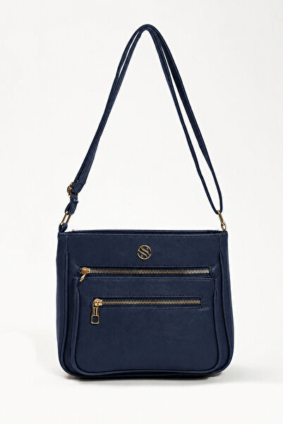 Sanmorris Women'S, Adjustable Cross Strap, Four-Pocket Shoulder Bag S-1399