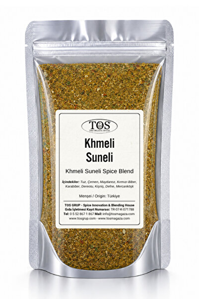 TOS The Organic Spices Khmeli Suneli 250 gr Khmeli Suneli Spice Blend - Premi...