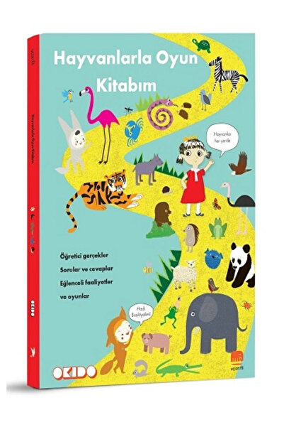 Uçan Fil Yayınları Hayvanlarla Oyun Kitabım (Fleksi)
