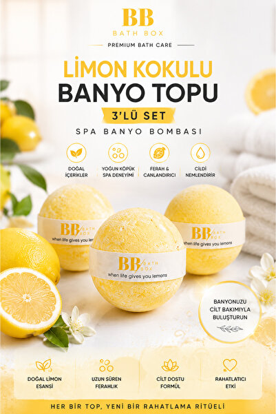 bath box Bathbox Banyo Topu Ve Nem Bombası Jakuzi Küvet Manikür Topu Banyo Bo...