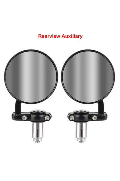 Choice 22mm Universal Motorcycle Mirrors Rearview Side Mirror Motorbike Acces...
