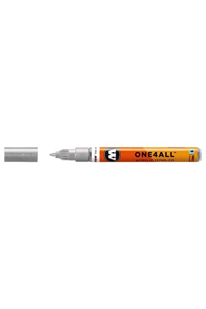 Molotow 127HS-CO One4All Akrilik Marker Kalem 1.5 mm Metallic Silver 227