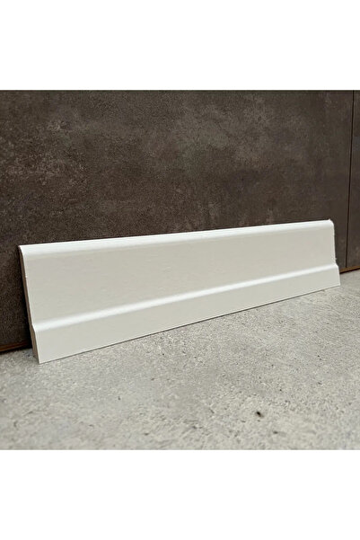 Emek Yapı Laminant Parke L Model Süpürgelik 6cm Lake Beyaz L501 25mt 10 Adet